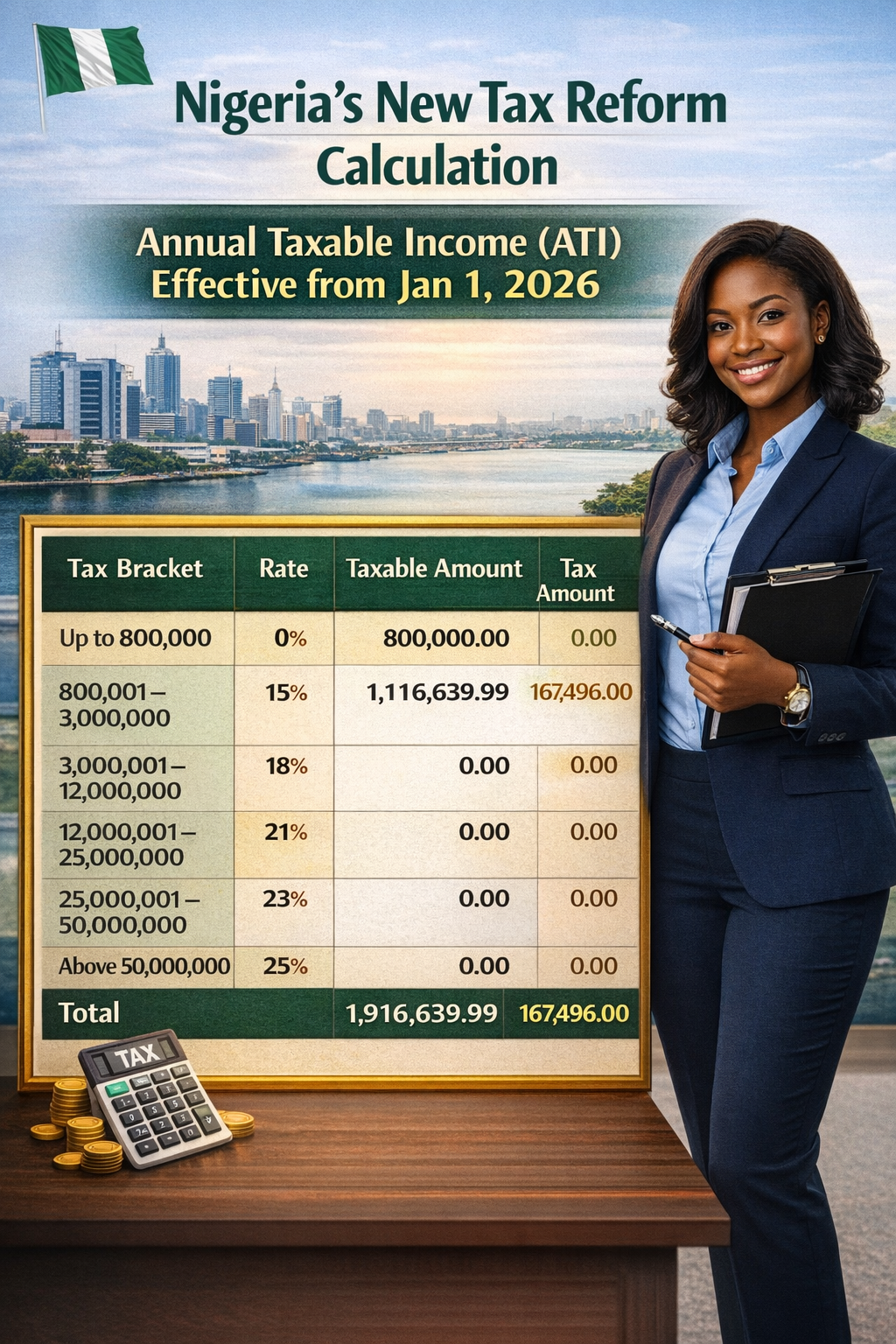 Nigeria’s 2026 Tax Bands: How LeadstackHR Keeps You Compliant